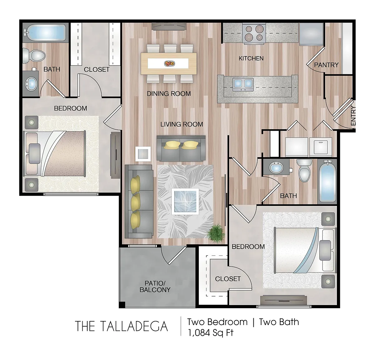 Floor plan The Talladega