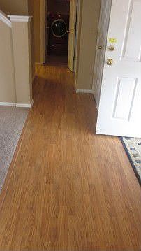 Entry through Hall to Kitchen!