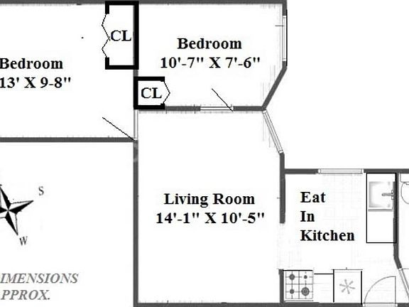 2nd image of 209 W 13th St APT 14