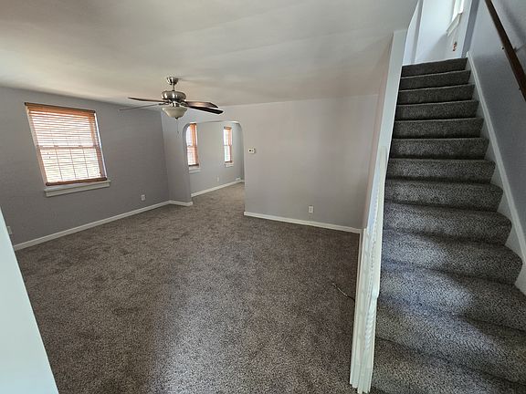 Entry and living room.