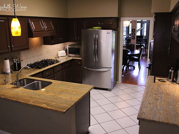 Generous, clean kitchen area