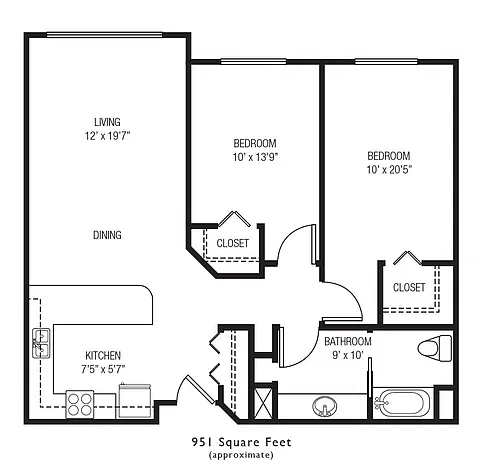 Floor plan 2X1 60