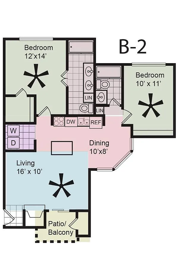 Floor plan Everwood B2