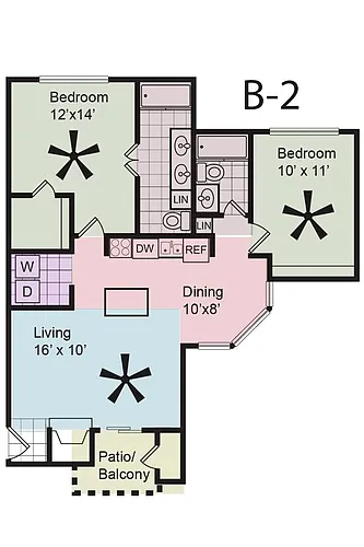 Floor plan Everwood B2