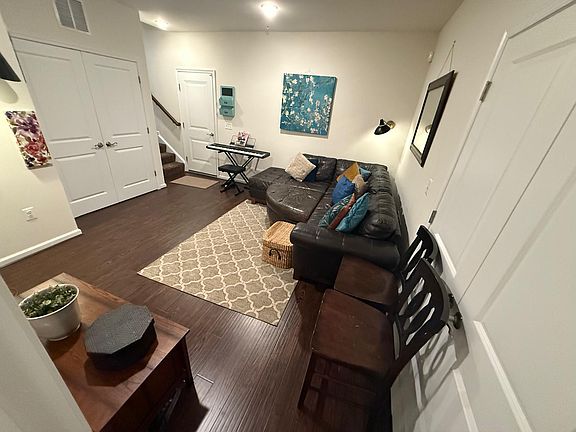 Downstairs living space