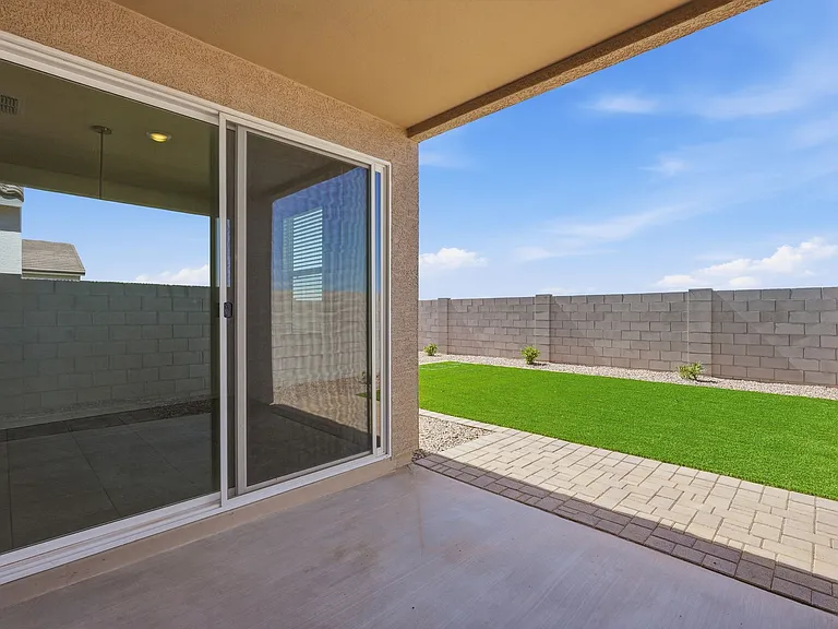 Covered patio