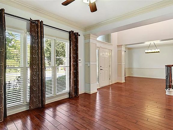 Formal Living Room
View of entrance door and dining room