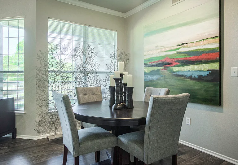 Open Floorplan with Designed Dining Area Space