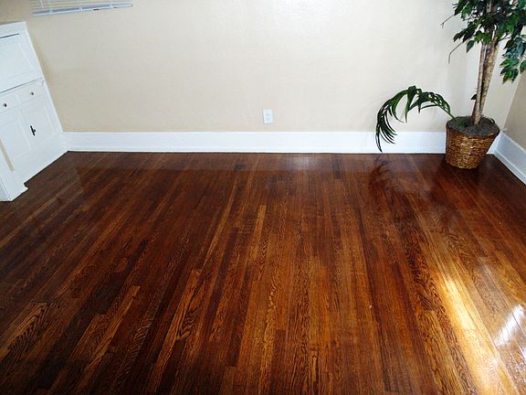 Brand new hardwood floors!