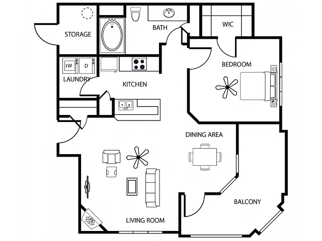 Floor plan Amber 4