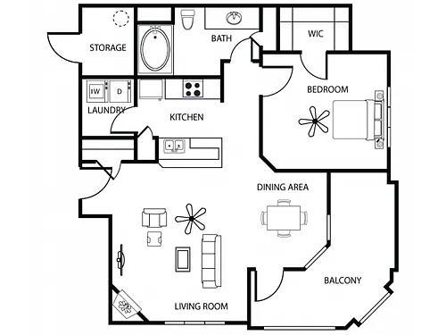 Floor plan Amber 4