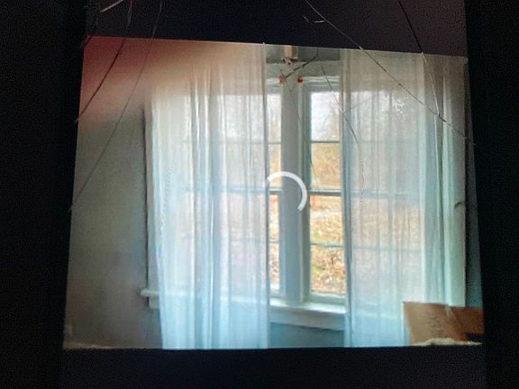 Living room double glass