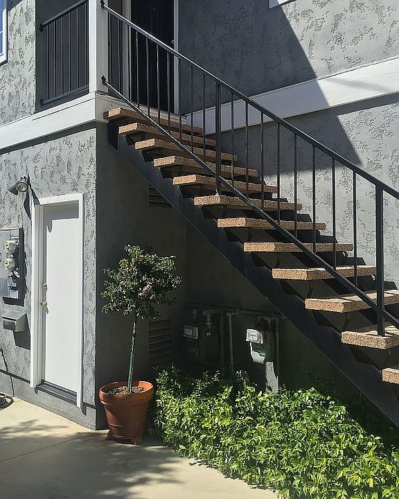 Stairs to apartment unit