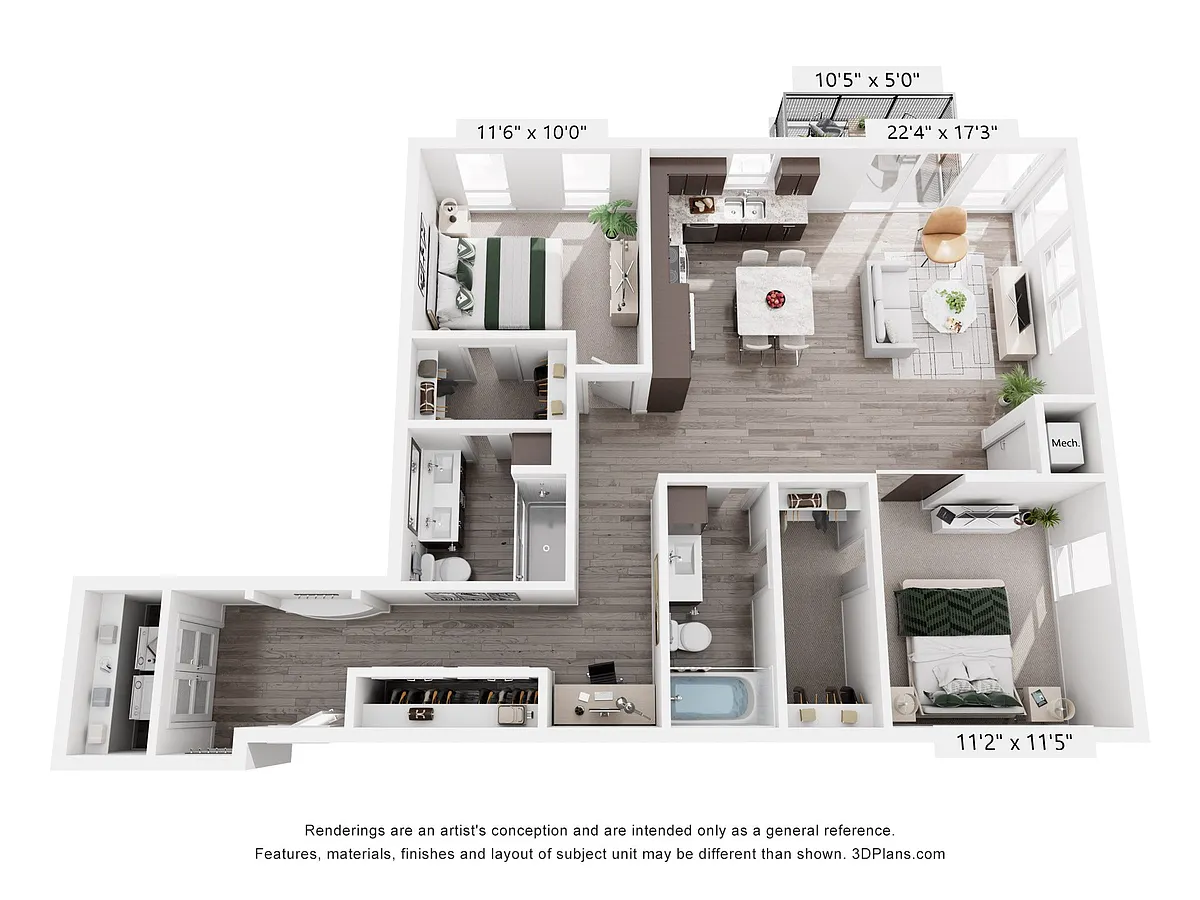 Floor plan Cambridge