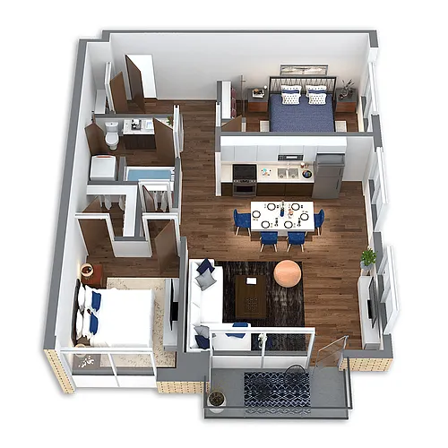 Floor plan Marys