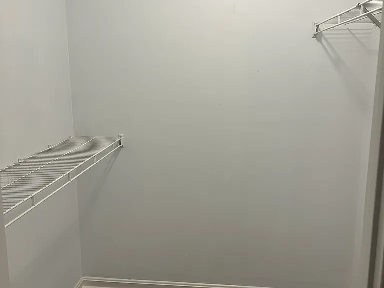 walk in closet in 1st floor bedroom