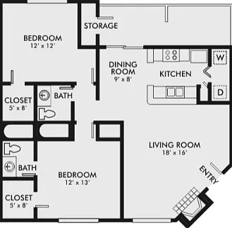 Dogwood Floorplan Dogwood Floorplan