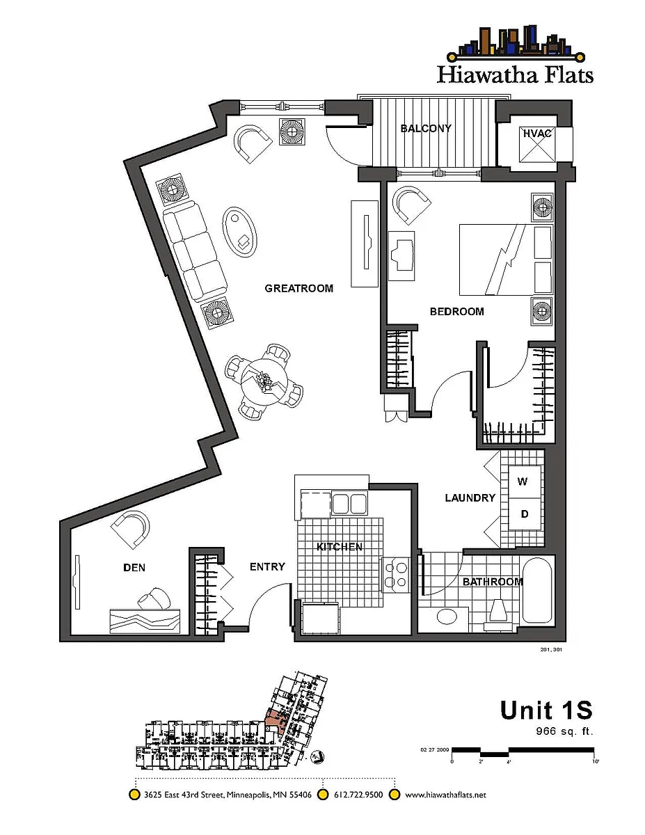 Floor plan 1S