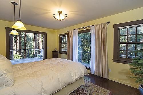 Master Bedroom with great views.