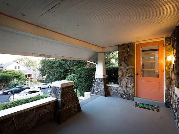 Large covered front porch