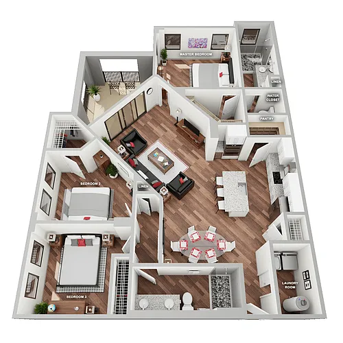 Floor plan 3A