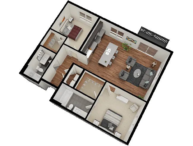 Floor plan DEIII Elm