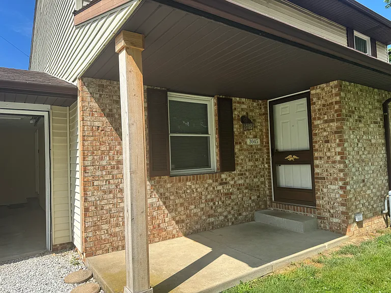 Covered front porch
