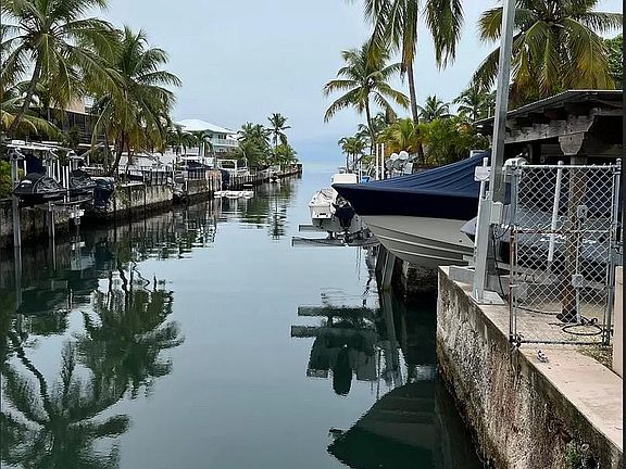 Canal view to open Atlantic