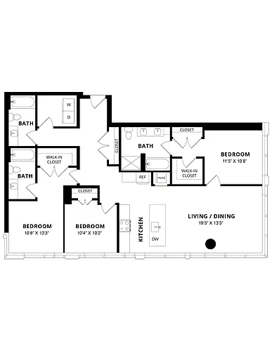 Floor plan C1