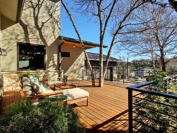 View of the street from front porch