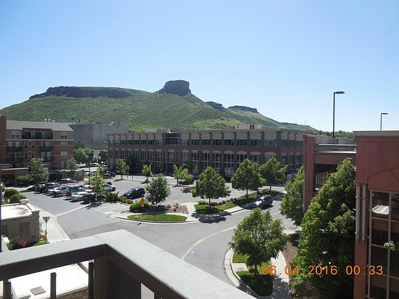 E. view from balcony