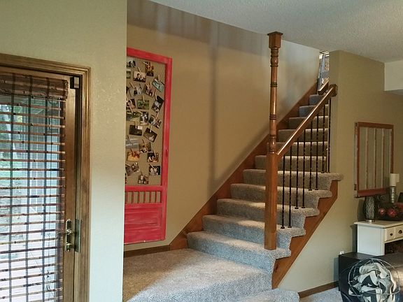 stairs leading to main floor