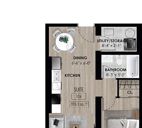2nd image of 64 Main St N #106