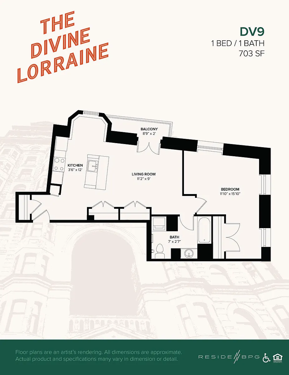Floor plan DV9
