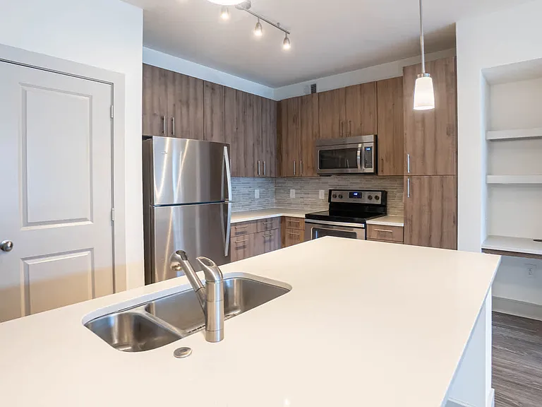 Kitchen with Stainless Steel Appliances
