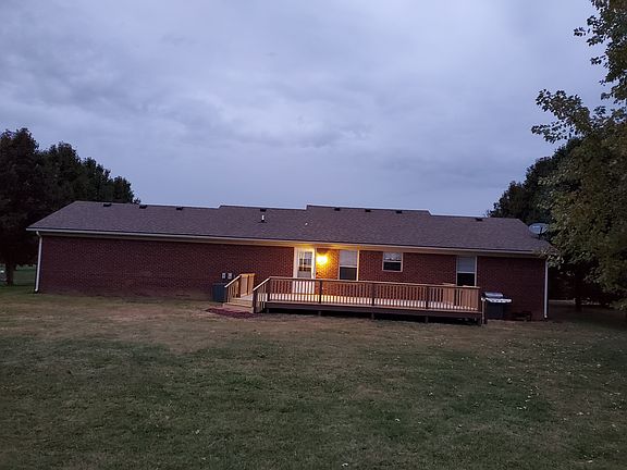 Rear view of my home