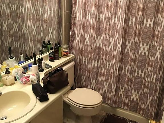 Bathroom, back towards bedroom