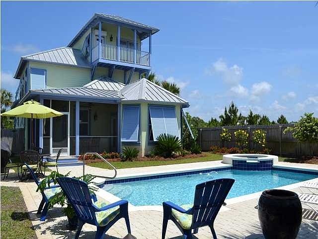 private pool & hot tub
