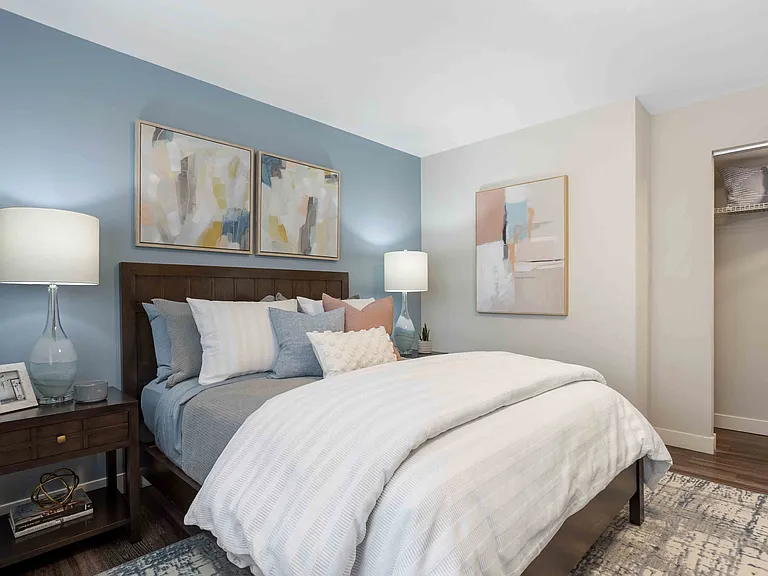 Main Bedroom with Vinyl Plank Flooring