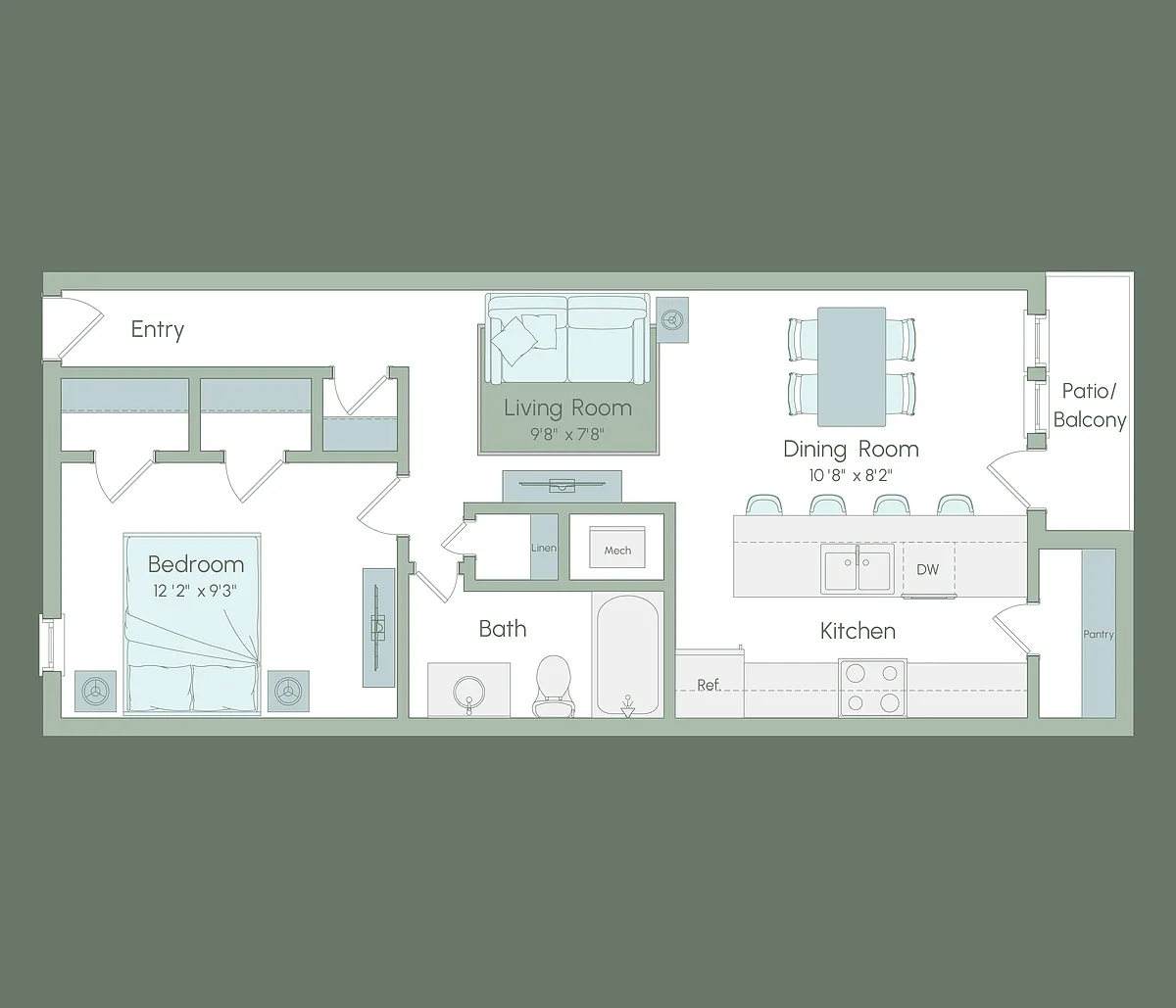 Floor plan A1