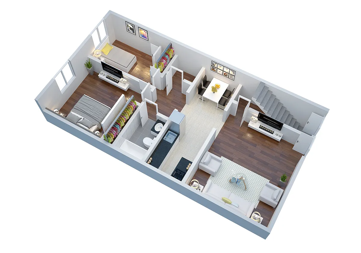 Floor plan Roosevelt 2