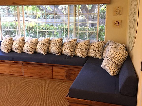 Day bed in living room