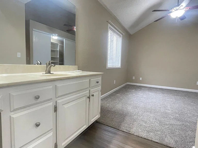 View of Master Bedroom from Vanity area