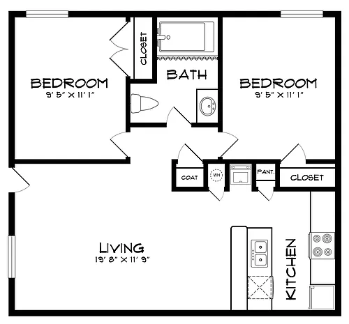 Floor plan B1-3