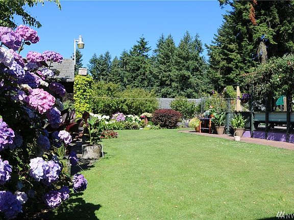 South lawn gardens/deck