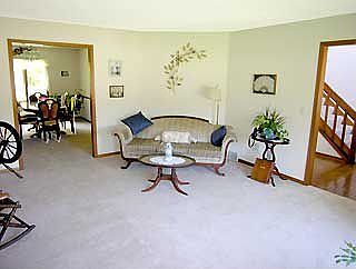 Large formal Living rm