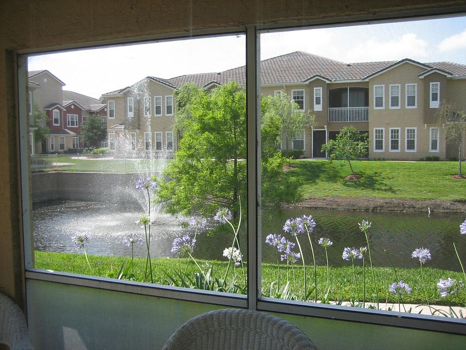 view out of living room and portch