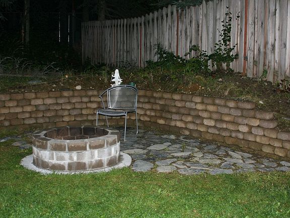 backyard firepit