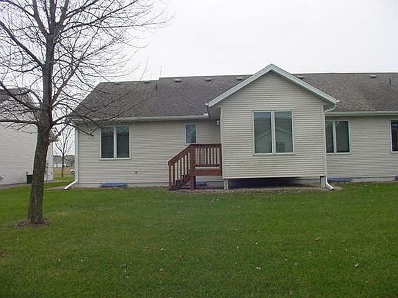 REAR ELEVATION, GUTTERS, VINLY SIDING