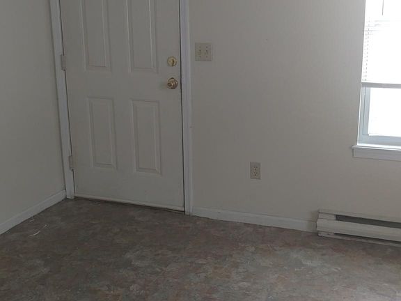 Living room with new floor